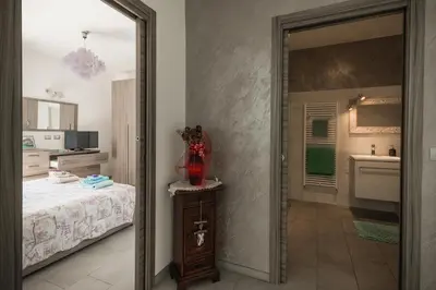Cucina o angolo cottura di Casa Patty vista Portofino