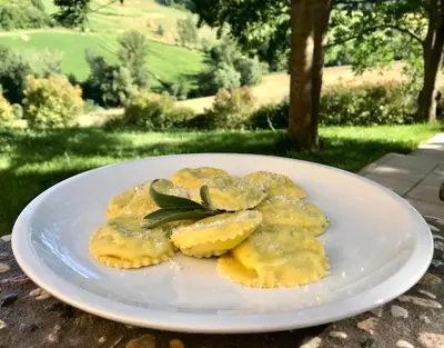 Cibo presso l'agriturismo o nelle vicinanze