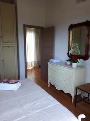 Letto o letti in una camera di Il Debbio