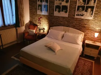 Letto o letti in una camera di B&B Family Home