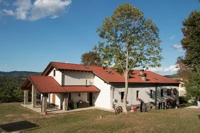 Paesaggio naturale nelle vicinanze del bed & breakfast