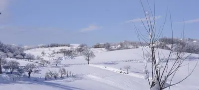 Agriturismo Campo del Pillo durante l'inverno