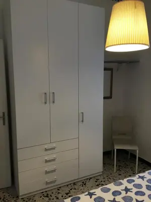Letto o letti in una camera di Stella Marina delle 5 Terre