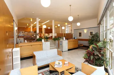 Cucina o angolo cottura di Hotel Genova