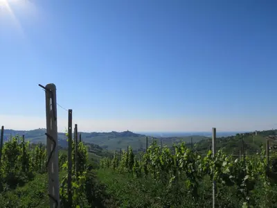 Paesaggio naturale nelle vicinanze della casa vacanze