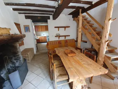 Area soggiorno di Casa in sasso - Pietra di Bismantova
