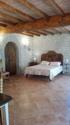 Letto o letti in una camera di Cà di Gatti Guesthouse