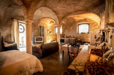 Letto o letti in una camera di lo scrigno di Lara
