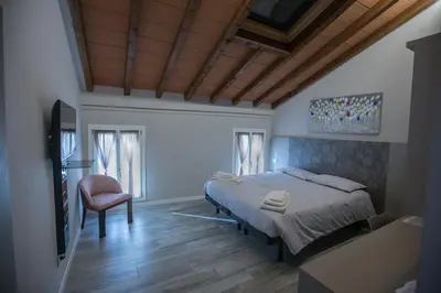 Letto o letti in una camera di Lanterna Room&Breakfast