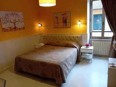 Letto o letti in una camera di Stella Della Marina