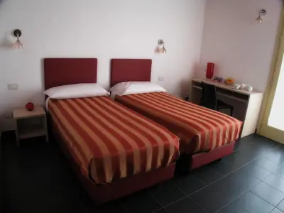 Letto o letti in una camera di 6 Porte Guesthouse