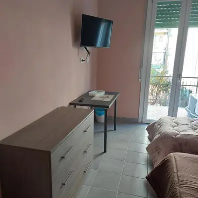 TV o dispositivi per l'intrattenimento presso FARE BnB - Room & Breakfast Santa Maria