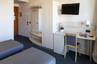 TV o dispositivi per l'intrattenimento presso Hotel Giallo