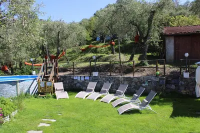 Giardino di Fior d'olivo - Villa con piscina privata a pochi minuti dal centro di Sestri Levante, mare e spiaggie