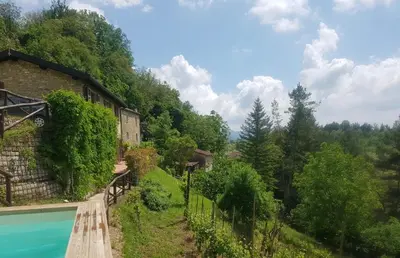 Paesaggio naturale nelle vicinanze della casa vacanze