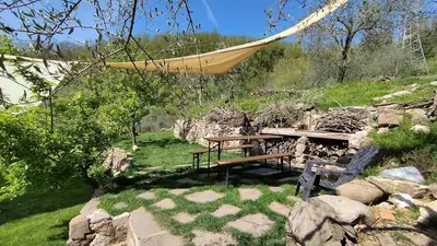 Paesaggio naturale nelle vicinanze of country house