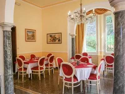 Area soggiorno di Hotel Delle Rose