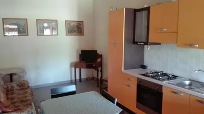 Cucina o angolo cottura di Locanda Lago Bleu