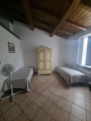 Letto o letti in una camera di Hotel Paese Corvara
