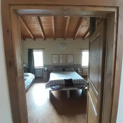 Letto o letti in una camera di Agricola Tre Rii Sidreria