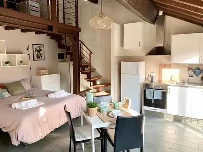 Cucina o angolo cottura di Niki O. Apartments