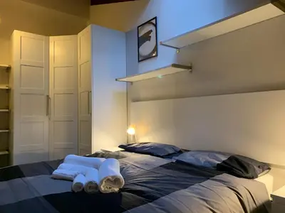 Letto o letti in una camera di Niki O. Apartments