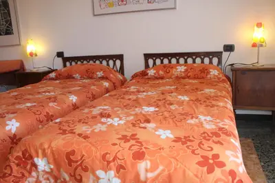 Letto o letti in una camera di Appartamento Sunflower