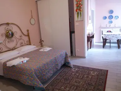 Letto o letti in una camera di Da Selly