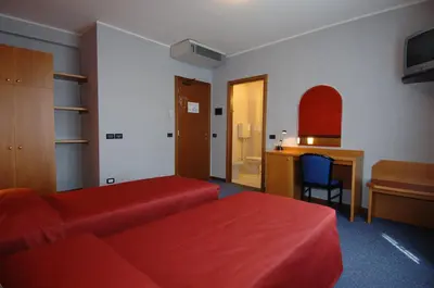 TV o dispositivi per l'intrattenimento presso Hotel Residence Ducale