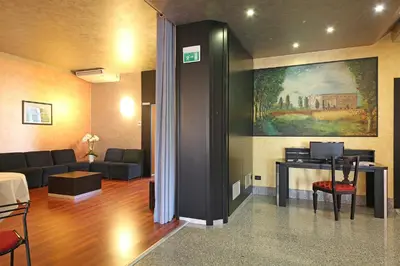 Area soggiorno di Hotel Residence Ducale