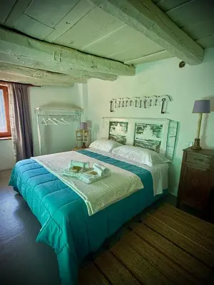 Letto o letti in una camera di Viandanti, Artisti e Sognatori
