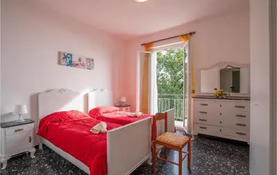 Letto o letti in una camera di Casa Del Bracco
