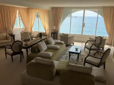 Area soggiorno di Hotel Miramare & Spa