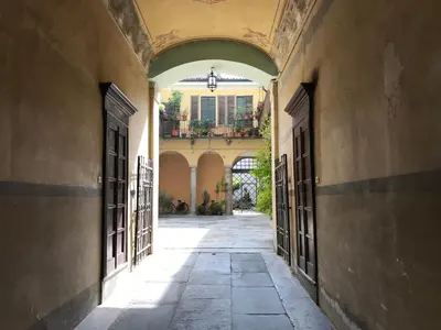 Facciata o entrata di Violino azul
