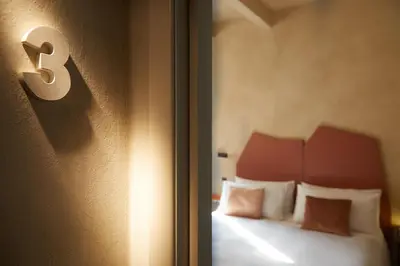 Letto o letti in una camera di Locanda Ca' Matilde