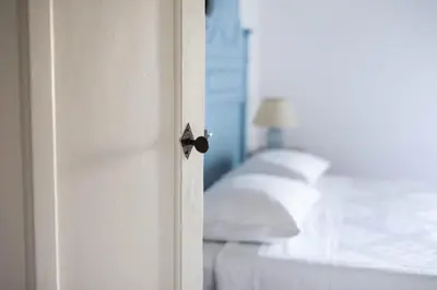 Letto o letti in una camera di La Marcona