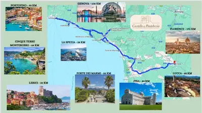 Planimetria di Castello di Pontebosio Luxury Resort