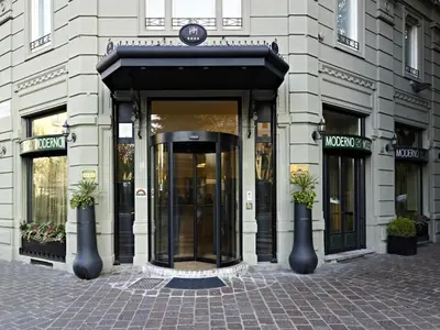 Facciata o entrata di Hotel Moderno