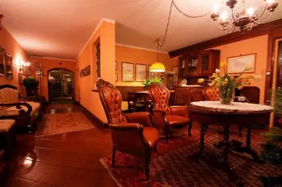 Area soggiorno di Hotel Arnaldo Aquila D’oro