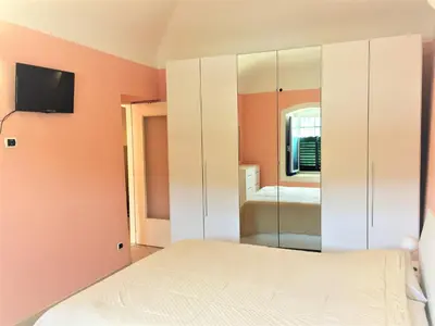 Letto o letti in una camera di Casetta sulla Baia del Silenzio