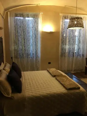 Letto o letti in una camera di Corte degli Angeli Agriturismo