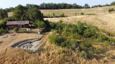 Paesaggio naturale nelle vicinanze del lodge