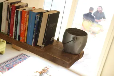Biblioteca nel lodge