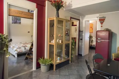 Cucina o angolo cottura di B&B MI Casa Tu Casa
