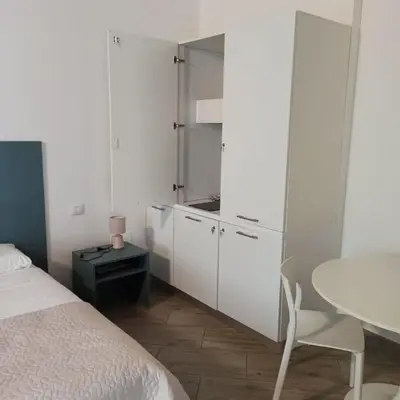 Letto o letti in una camera di I Colli del Garda