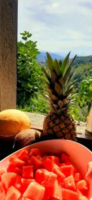 Paesaggio naturale nelle vicinanze della casa vacanze