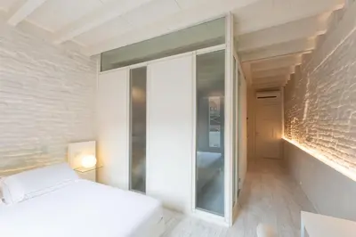 Letto o letti in una camera di Scaravelli Residenza