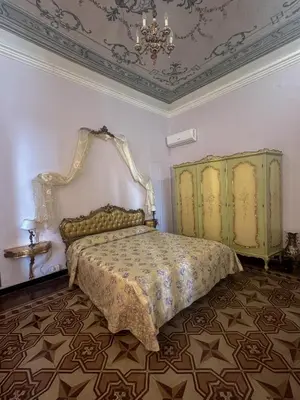 Letto o letti in una camera di Hotel Dell'Orto