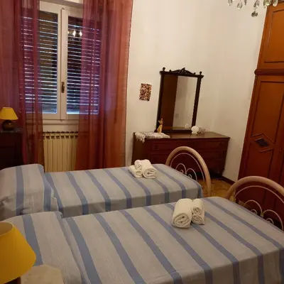 Letto o letti in una camera di La Casa di Walter
