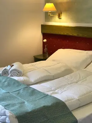 Letto o letti in una camera di Eurohotel
